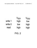 Controlling power supply to memory cells diagram and image