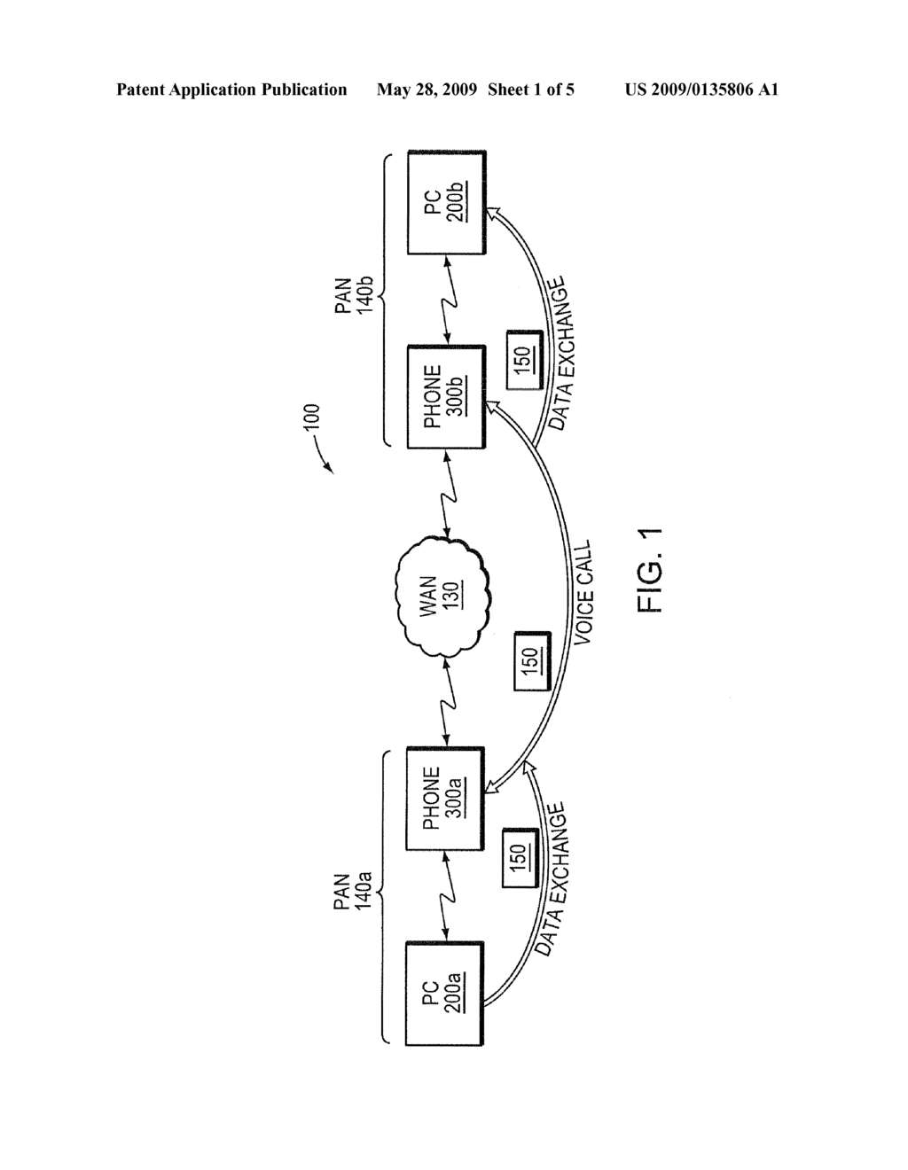 ENABLING AD-HOC DATA COMMUNICATION OVER ESTABLISHED MOBILE VOICE COMMUNICATIONS - diagram, schematic, and image 02