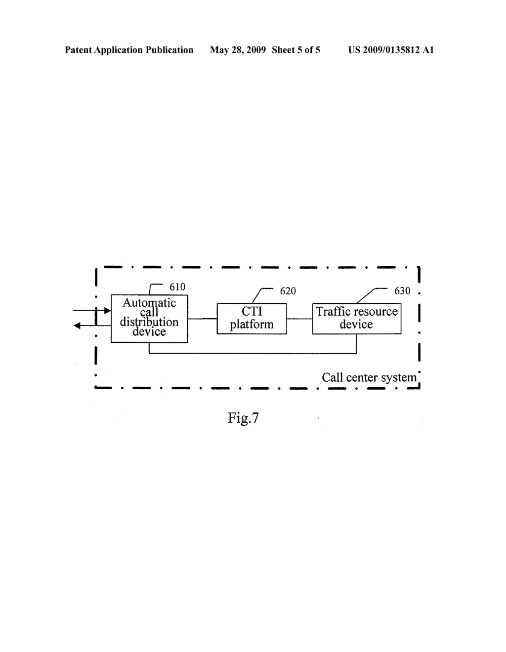 CALL TRANSFER METHOD AND COMMUNICATION SYSTEM - diagram, schematic, and image 06