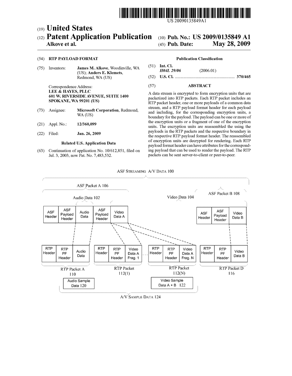 RTP Payload Format - diagram, schematic, and image 01