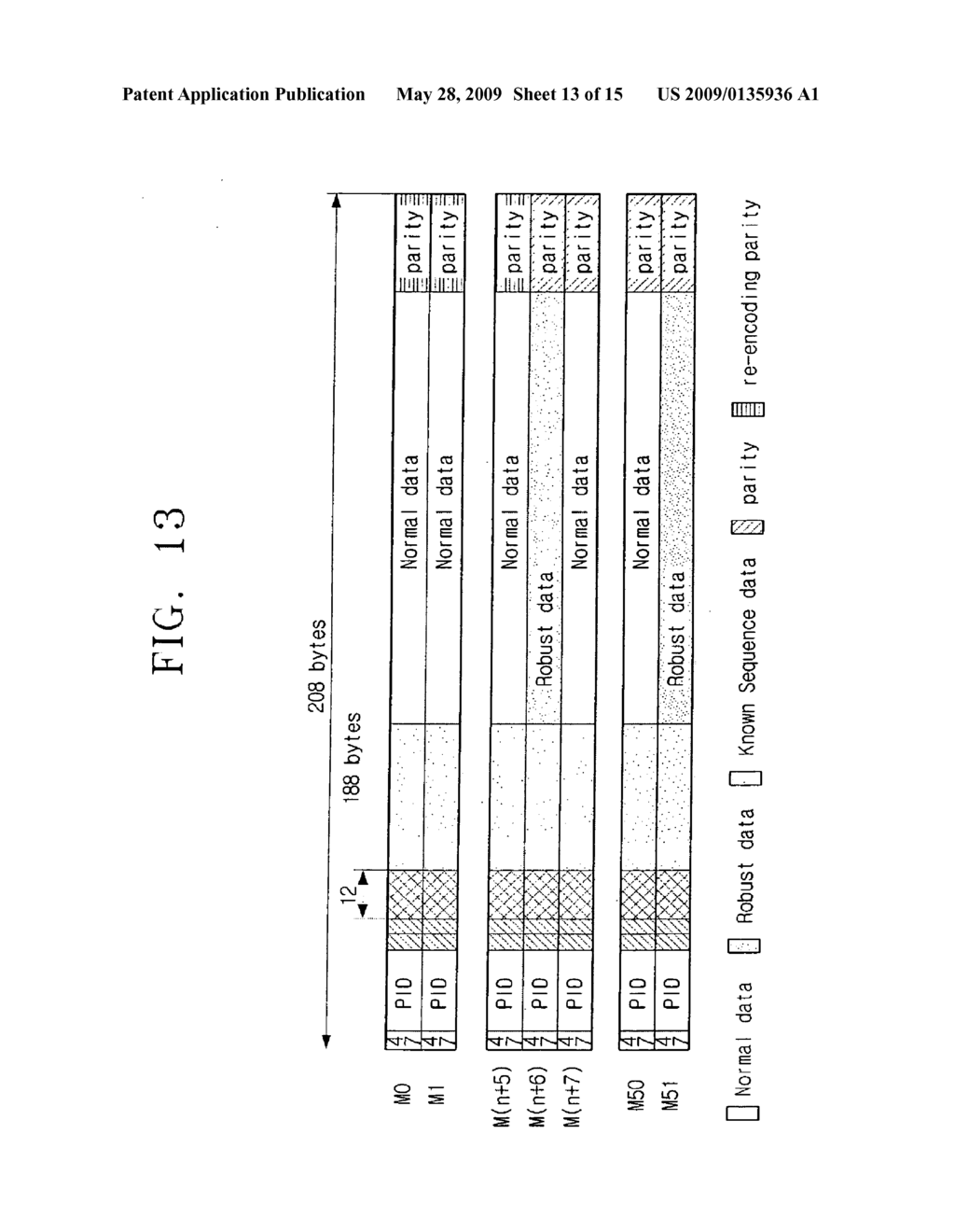 DIGITAL BROADCASTING TRANSMISSION/RECEPTION DEVICES CAPABLE OF IMPROVING A RECEIVING PERFORMANCE AND SIGNAL PROCESSING METHOD THEREOF - diagram, schematic, and image 14