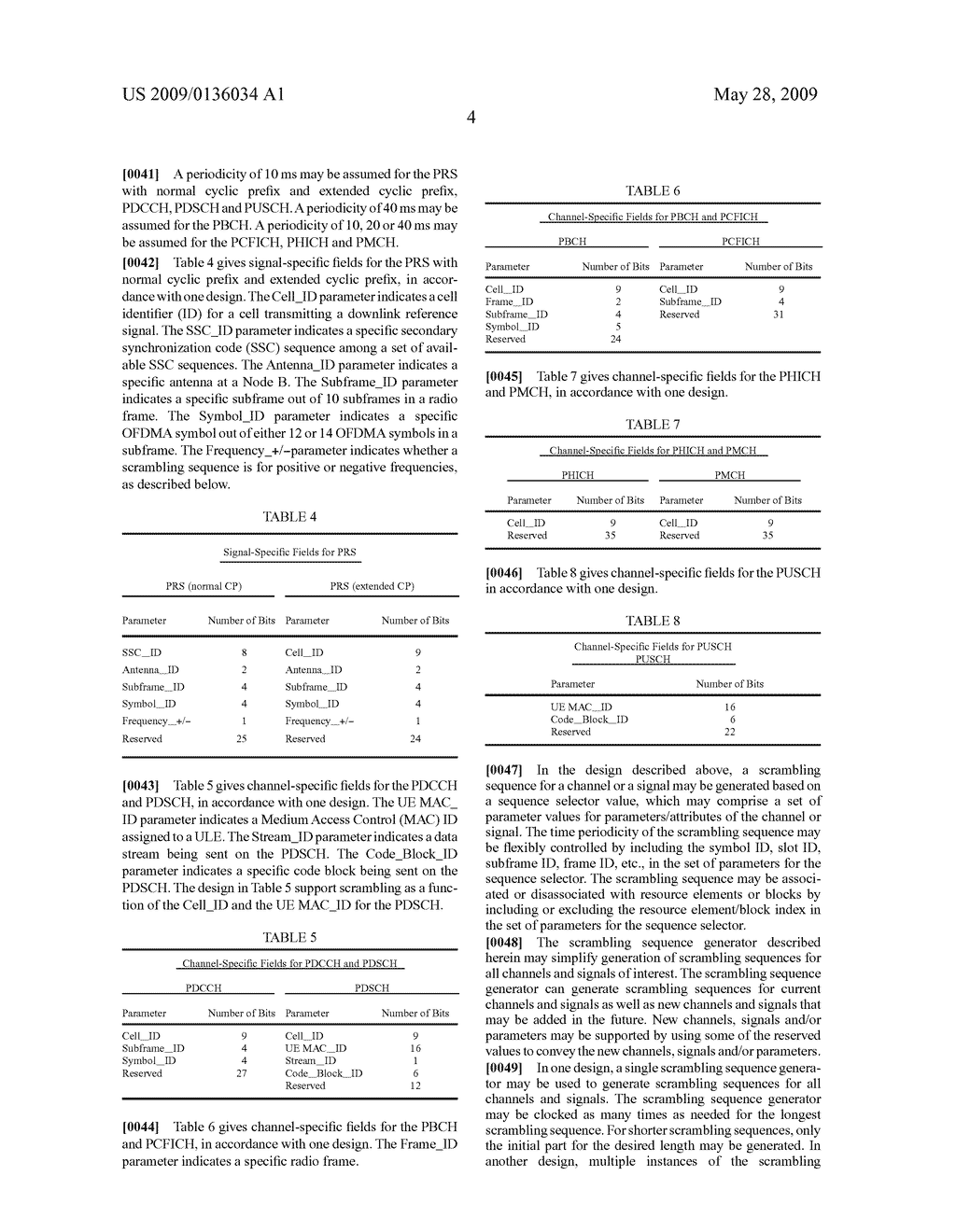 SCRAMBLING SEQUENCE GENERATION IN A COMMUNICATION SYSTEM - diagram, schematic, and image 12