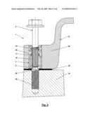 Fastener Assembly Including a Screw and a Captively Arranged Bush diagram and image