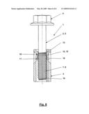 Fastener Assembly Including a Screw and a Captively Arranged Bush diagram and image