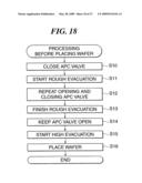 EXHAUST SYSTEM AND EXHAUSTING PUMP CONNECTED TO A PROCESSING CHAMBER OF A SUBSTRATE PROCESSING APPARATUS diagram and image