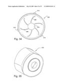 Single or Multiple Stage Blower and Nested Volute(s) and/or Impeller(s) Therefor diagram and image