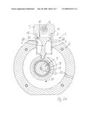 COMPRESSOR COMPRISING AN OSCILLATING PISTON diagram and image