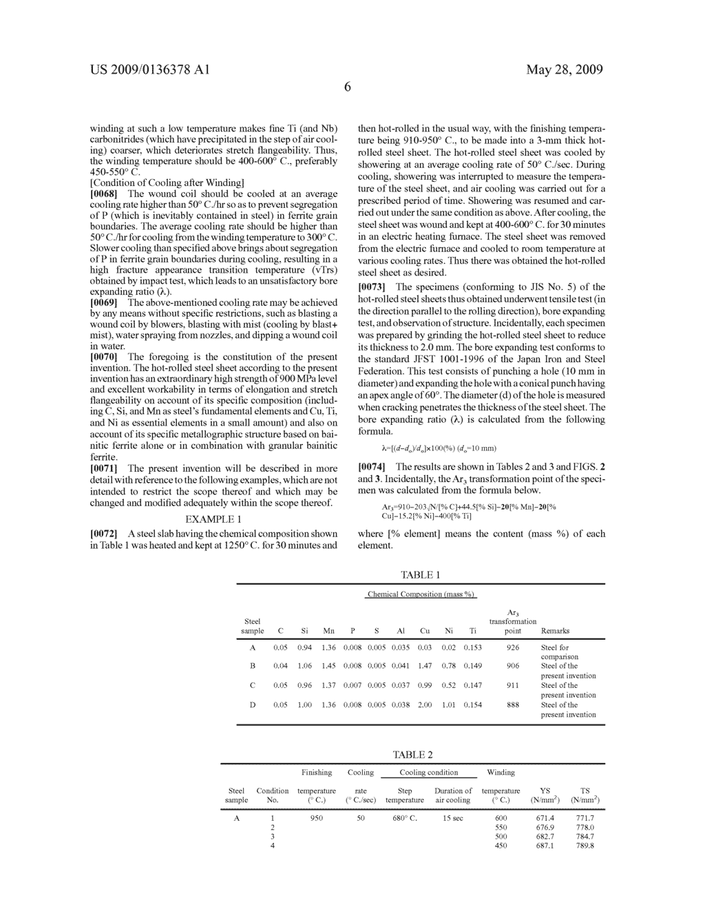 HIGH-STRENGTH HOT- ROLLED STEEL SHEET WITH EXCELLENT COMBINED FORMABILITY - diagram, schematic, and image 10