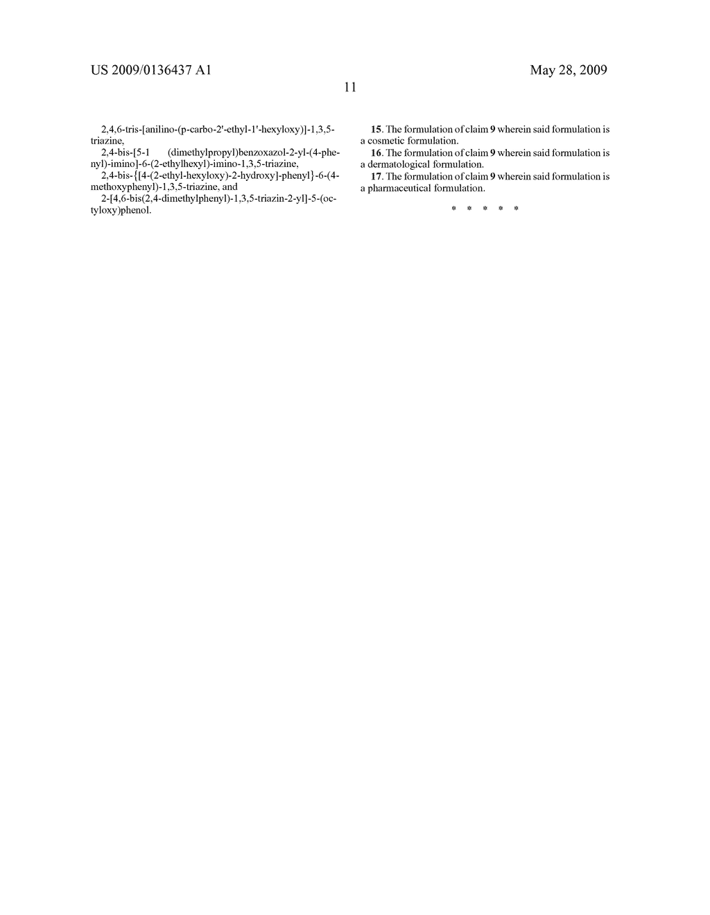 COSMETIC AND DERMATOLOGICAL FORMULATIONS INCLUDING ISONONYL BENZOATE - diagram, schematic, and image 12