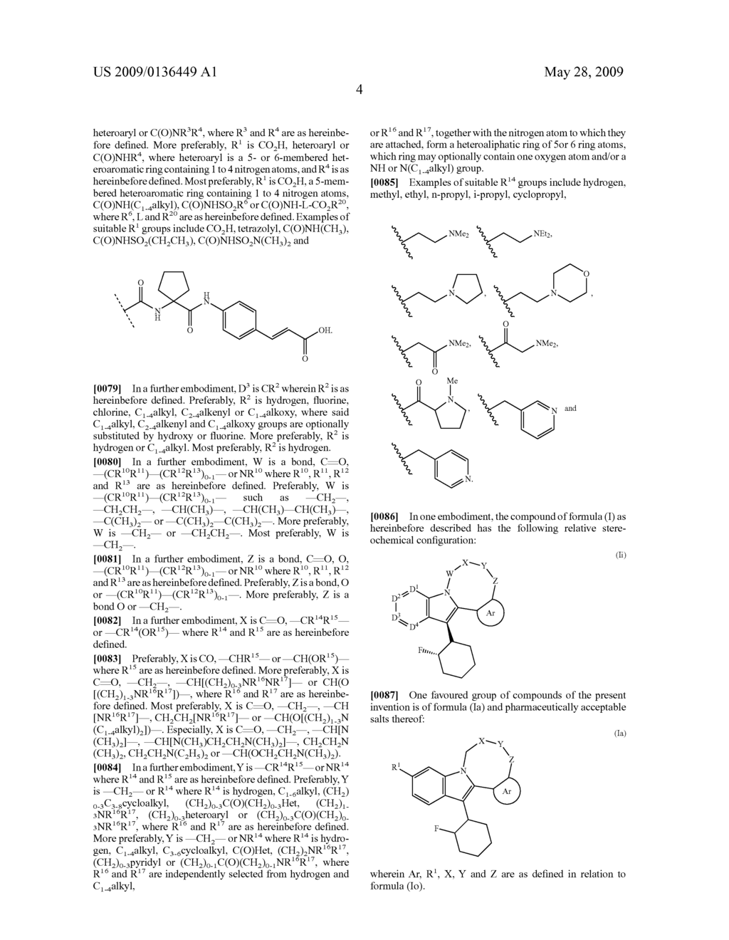 Tetracyclic Indole Derivatives as Antiviral Agents - diagram, schematic, and image 05