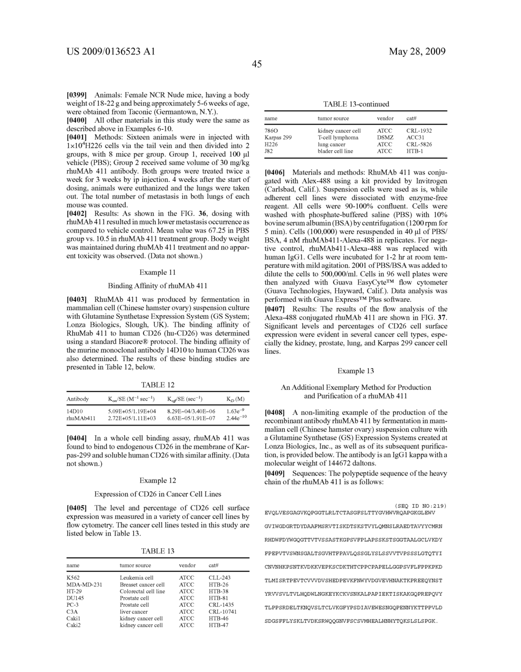 ANTI-CD26 ANTIBODIES AND METHODS OF USE THEREOF - diagram, schematic, and image 87