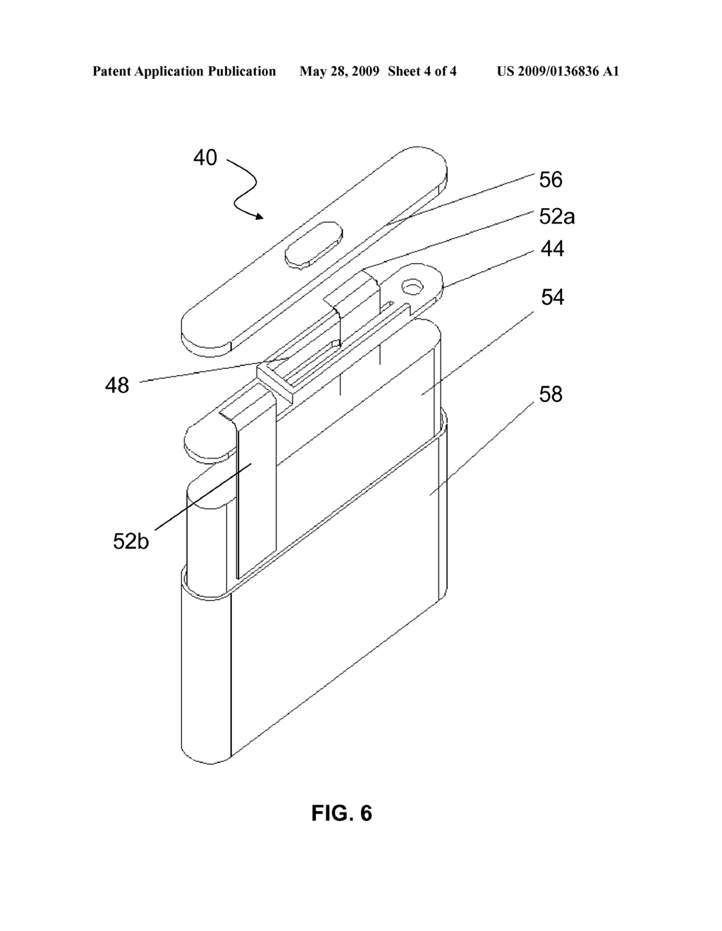 Battery Spacer - diagram, schematic, and image 05