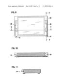 Battery Structure, Assembled Battery, and Vehicle Mounting These Thereon diagram and image