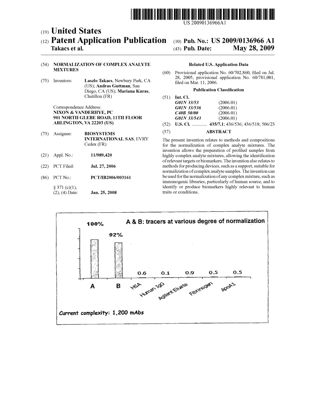 Normalization of Complex Analyte Mixtures - diagram, schematic, and image 01