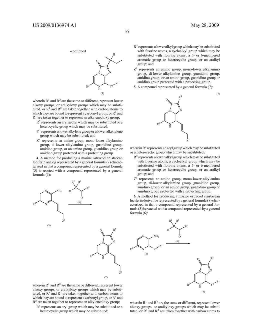 Luciferin Luminescent Substrate of Marine Ostracod Crustacean and Method for Production Thereof - diagram, schematic, and image 20