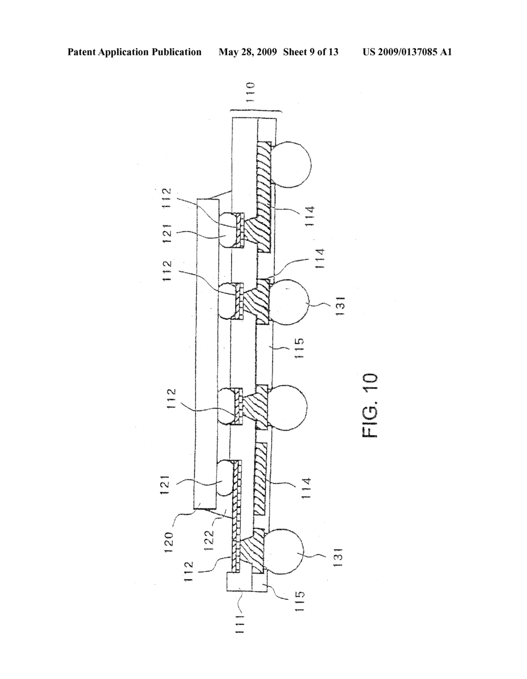 METHOD OF MANUFACTURING A WIRING SUBSTRATE AND SEMICONDUCTOR DEVICE - diagram, schematic, and image 10