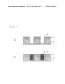 Semiconductor device, semiconductor wafer, and methods of producing the same device and wafer diagram and image