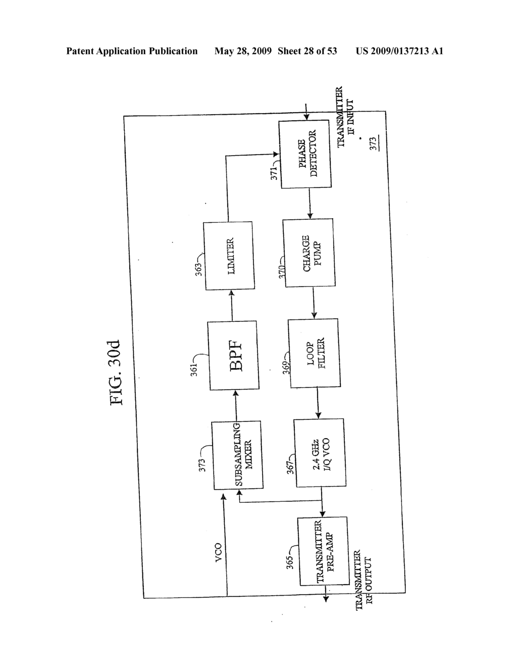 ADAPTIVE RADIO TRANSCEIVER WITH OFFSET PLL WITH SUBSAMPLING MIXERS - diagram, schematic, and image 30