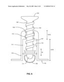 Adjustable Golf Tee diagram and image