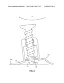 Adjustable Golf Tee diagram and image