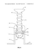 Adjustable Golf Tee diagram and image