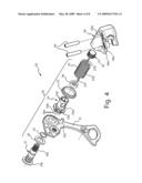 BICYCLE REAR DERAILLEUR diagram and image