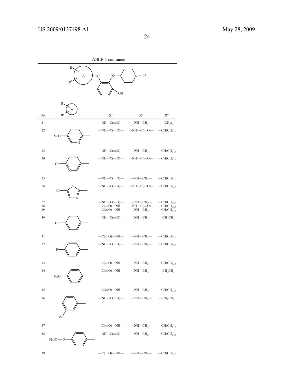 SUBSTITUTED BENZENE DERIVATIVES OR SALTS THEREOF - diagram, schematic, and image 25