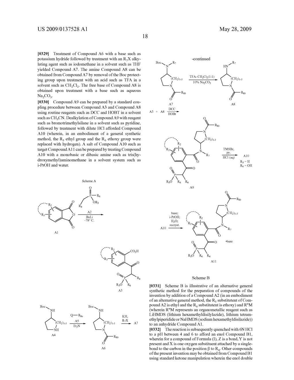 Novel phosphonic acid compounds as inhibitors of serine proteases - diagram, schematic, and image 21