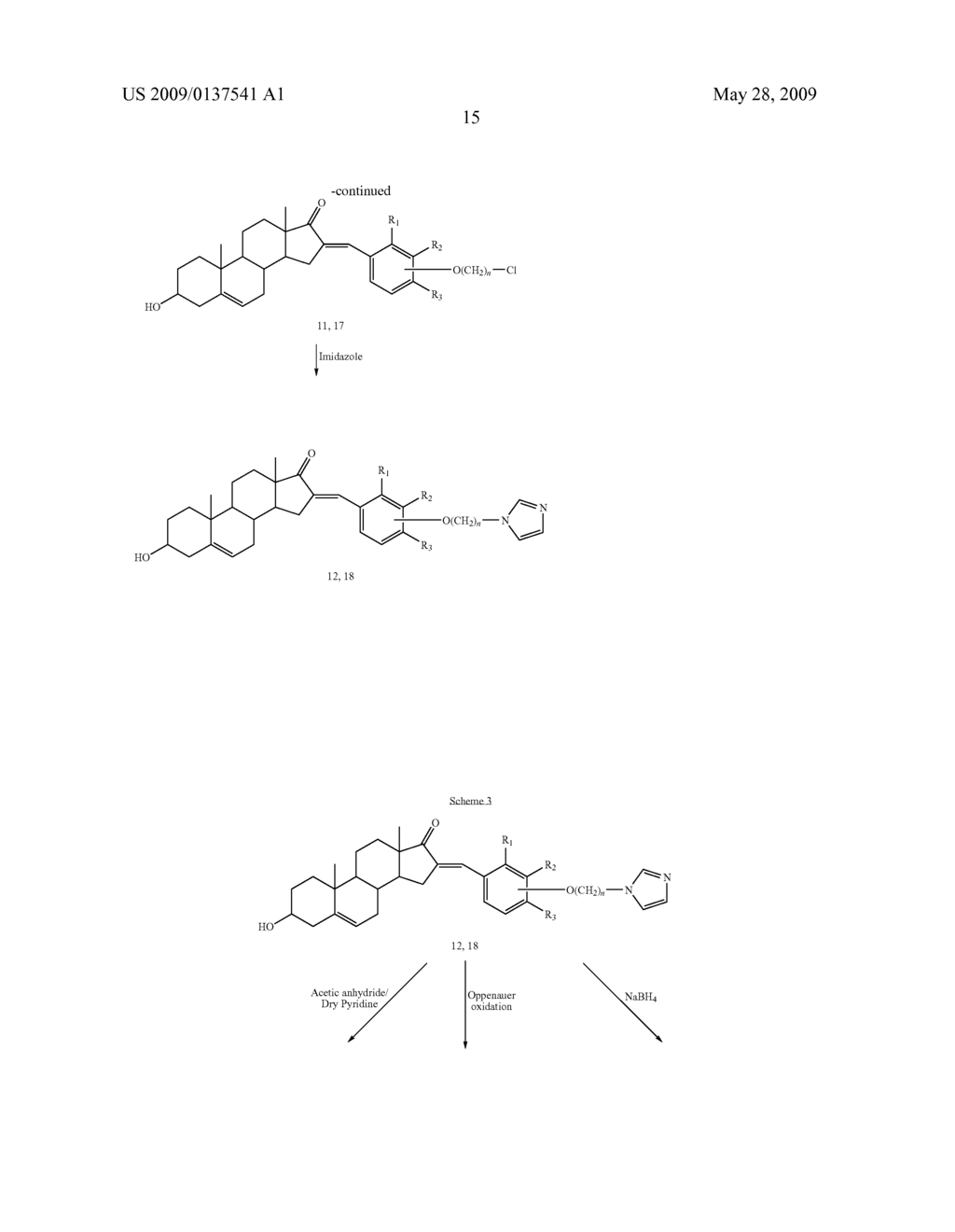 Novel Series of Imidazolyl Substituted Steroidal and Indan-1-One Derivatives - diagram, schematic, and image 16