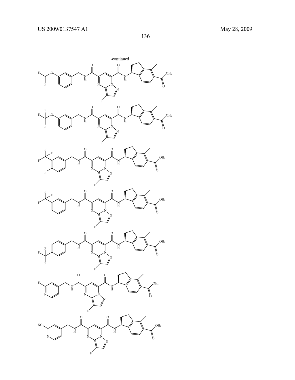 Heterobicyclic metalloprotease inhibitors - diagram, schematic, and image 137