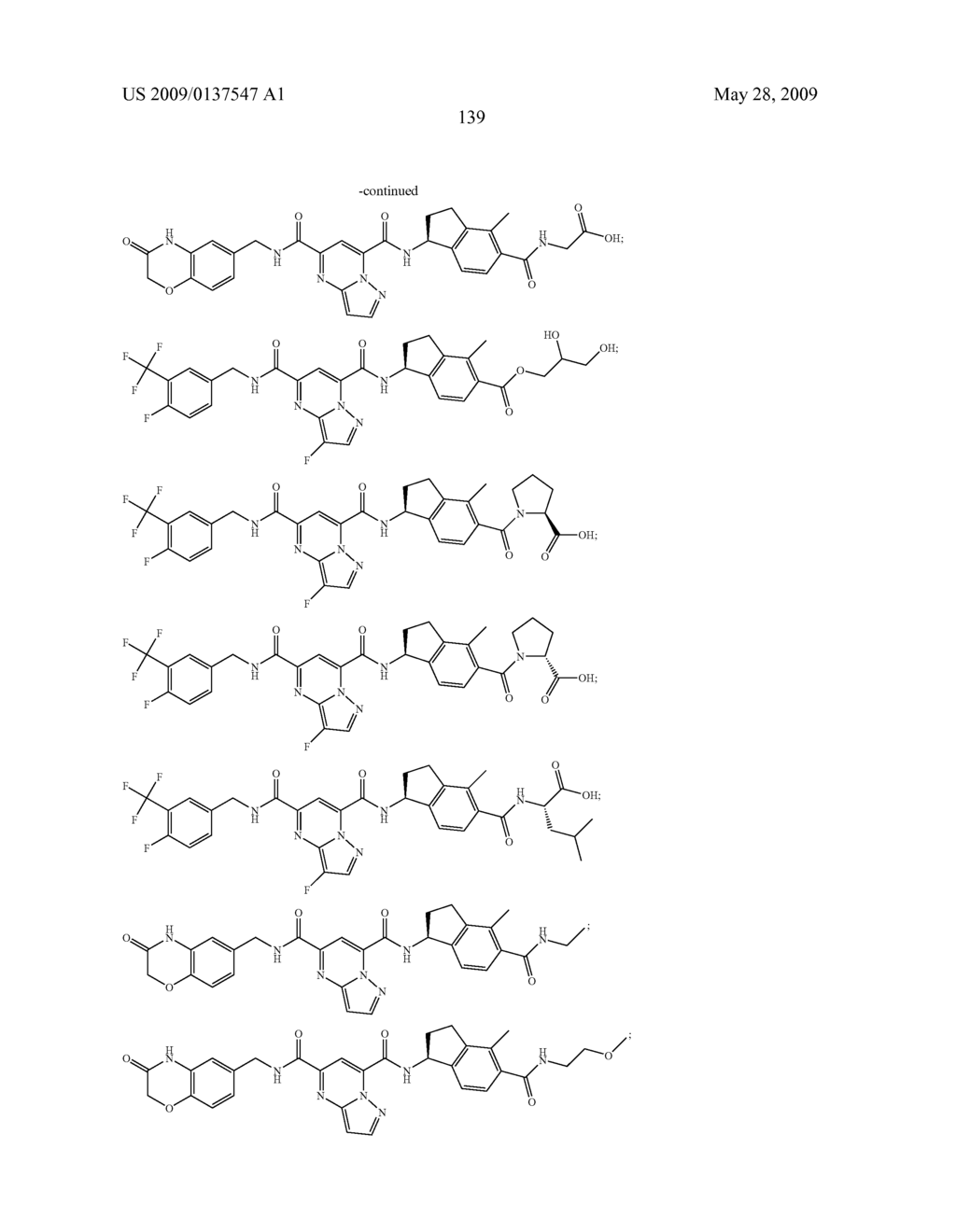 Heterobicyclic metalloprotease inhibitors - diagram, schematic, and image 140