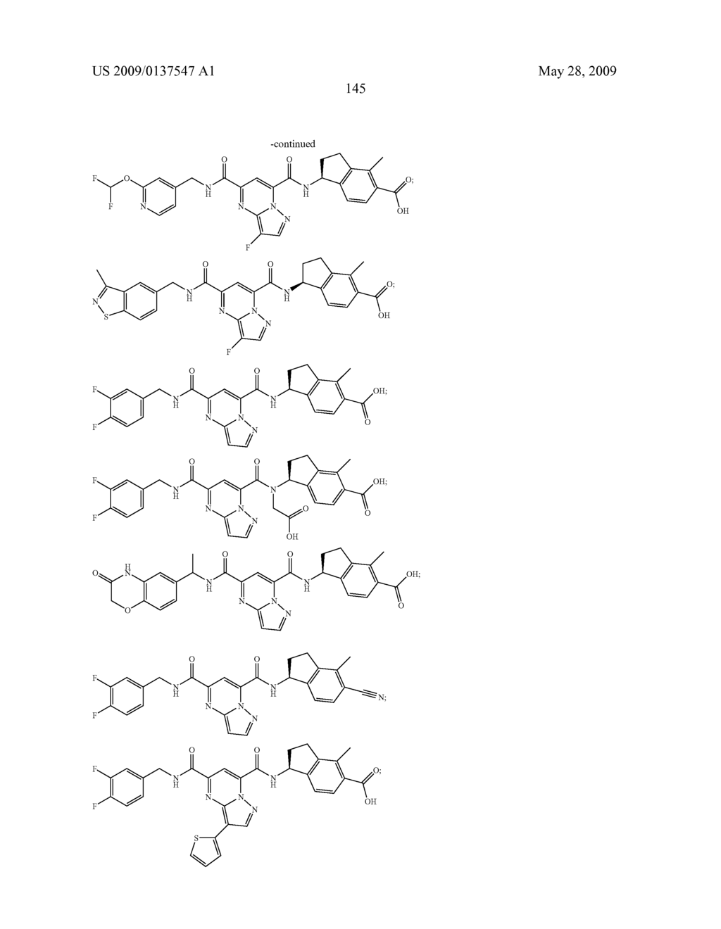 Heterobicyclic metalloprotease inhibitors - diagram, schematic, and image 146