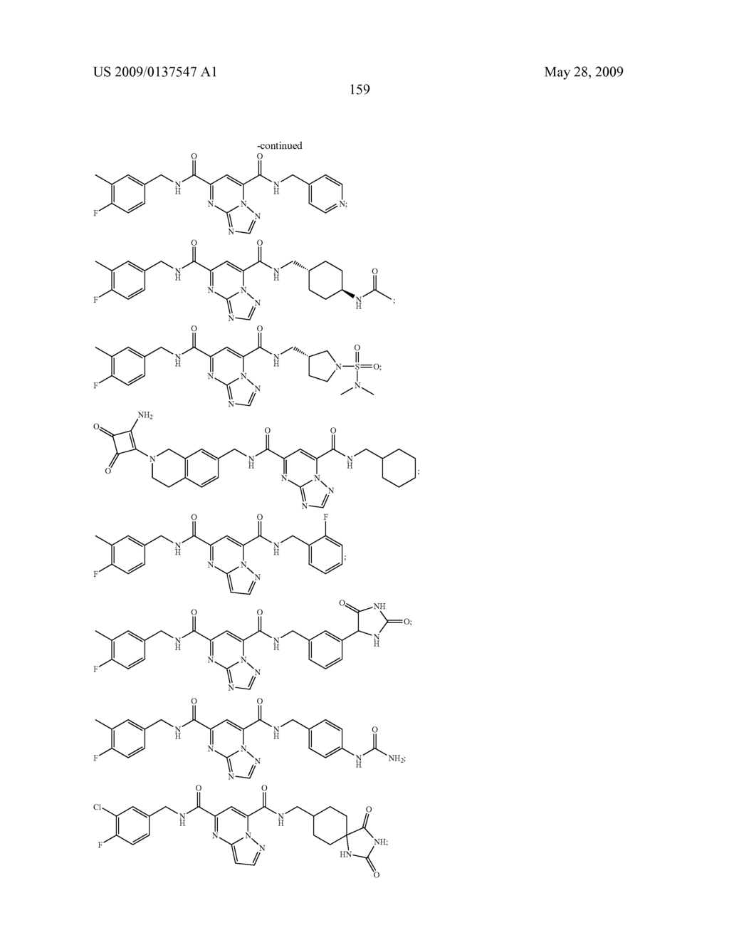 Heterobicyclic metalloprotease inhibitors - diagram, schematic, and image 160