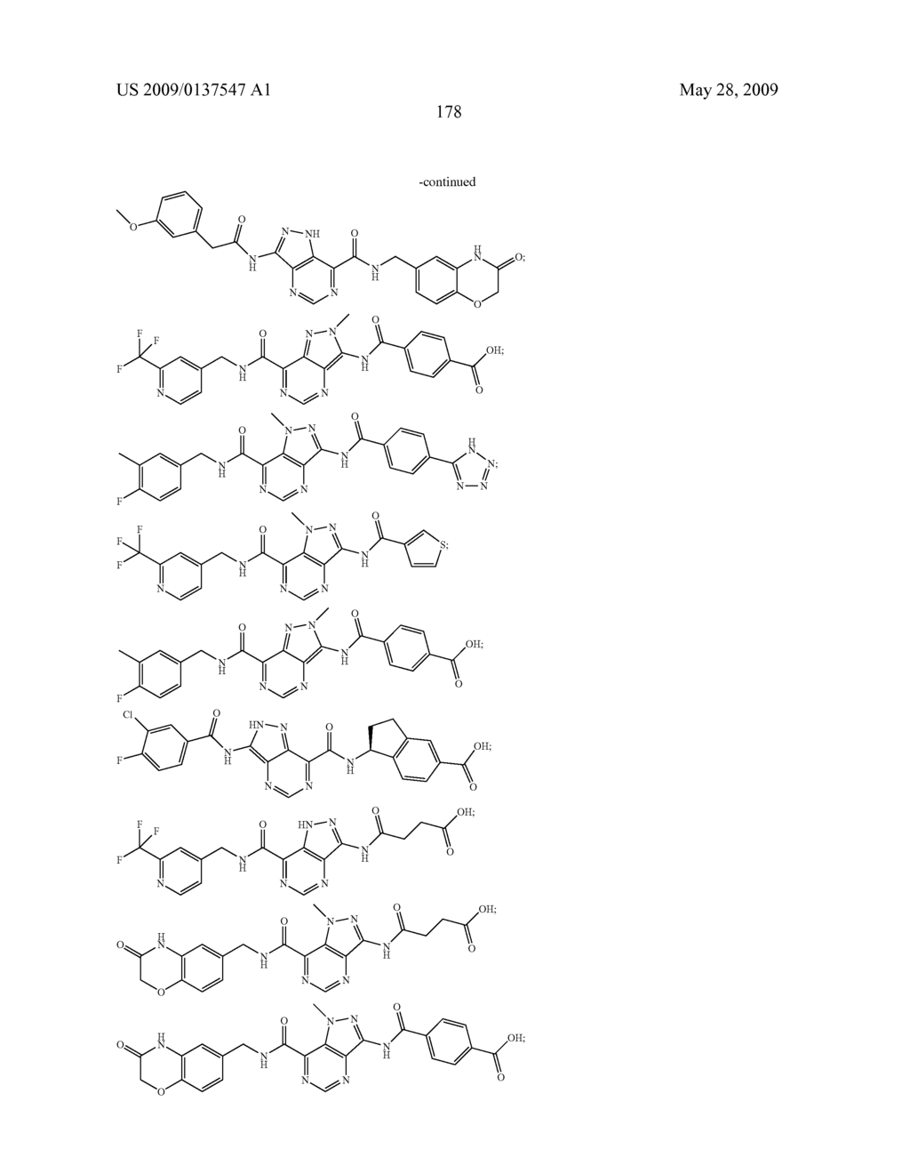 Heterobicyclic metalloprotease inhibitors - diagram, schematic, and image 179