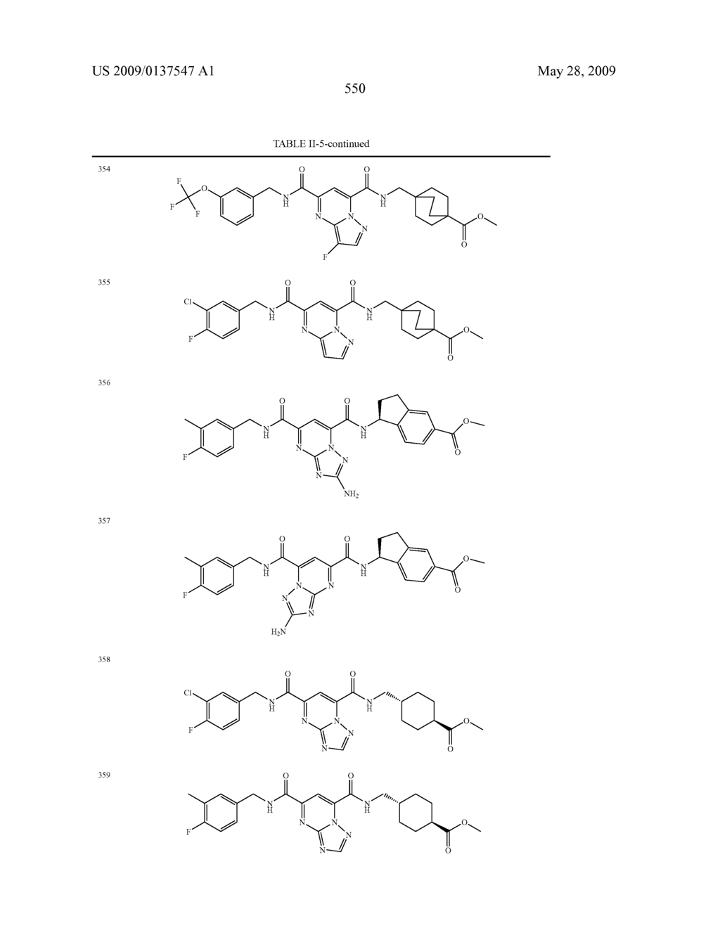 Heterobicyclic metalloprotease inhibitors - diagram, schematic, and image 551