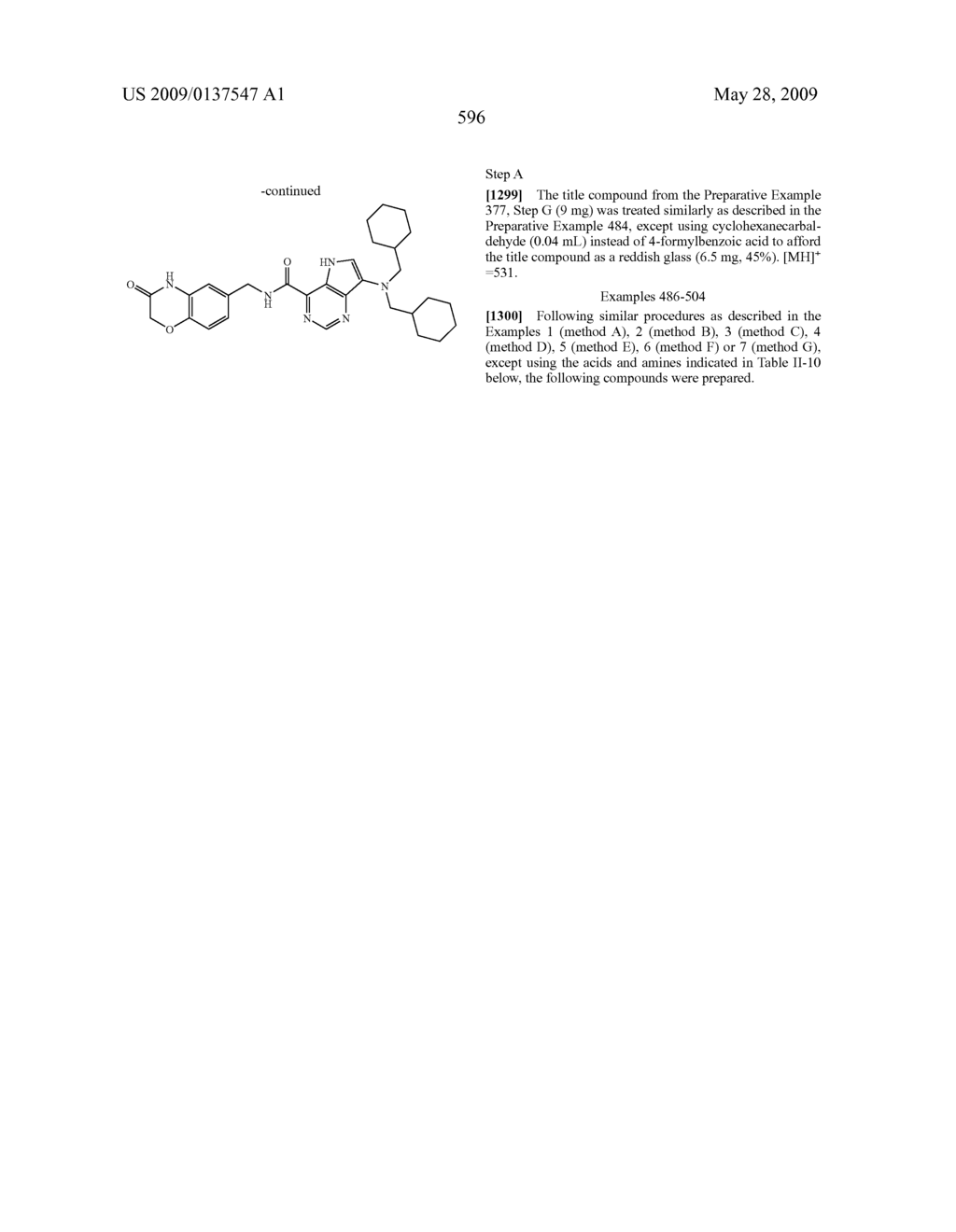 Heterobicyclic metalloprotease inhibitors - diagram, schematic, and image 597
