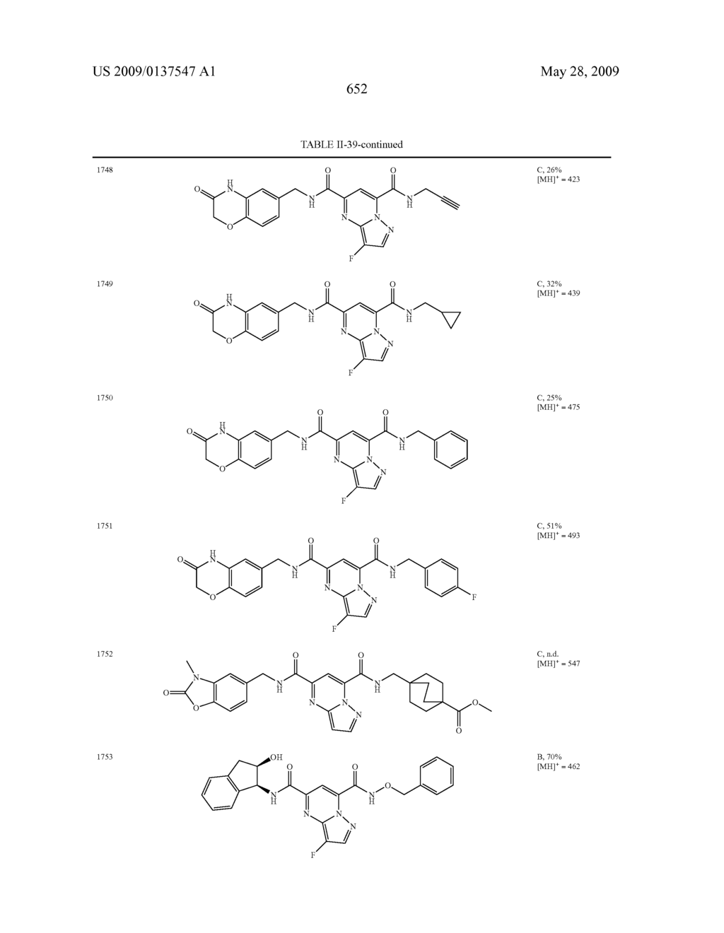 Heterobicyclic metalloprotease inhibitors - diagram, schematic, and image 653