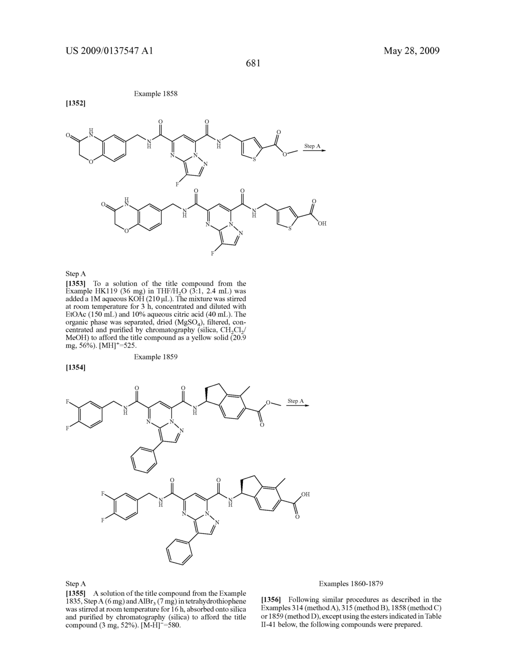 Heterobicyclic metalloprotease inhibitors - diagram, schematic, and image 682