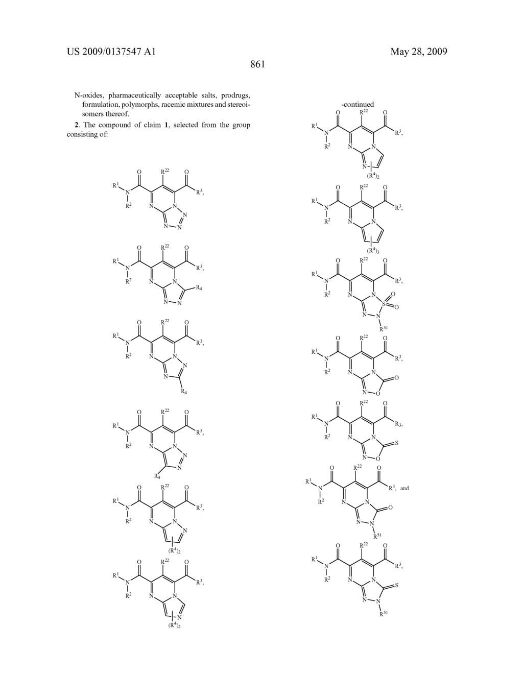 Heterobicyclic metalloprotease inhibitors - diagram, schematic, and image 862