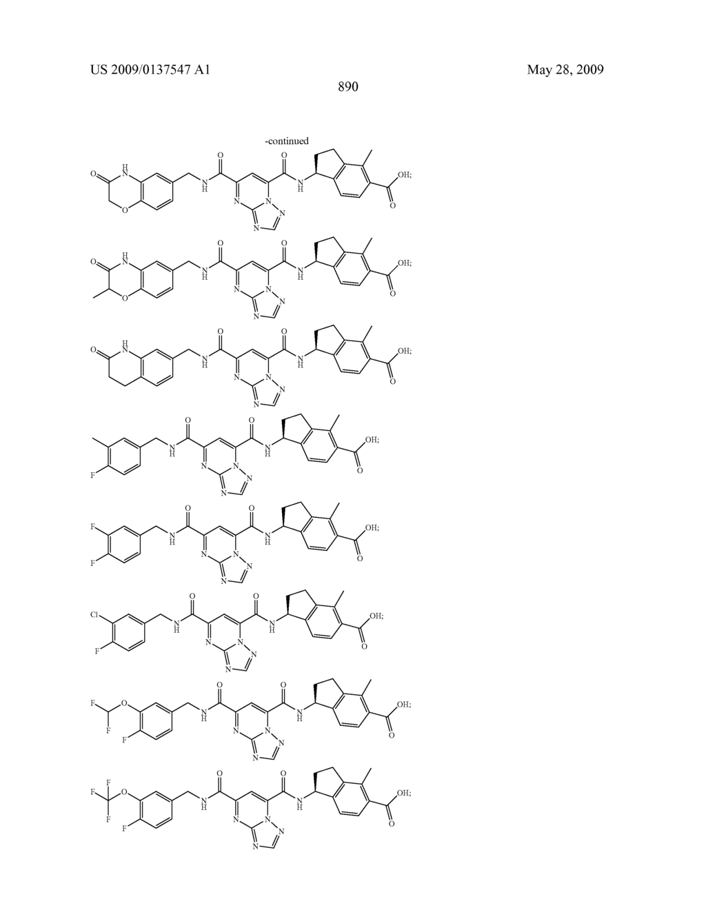 Heterobicyclic metalloprotease inhibitors - diagram, schematic, and image 891