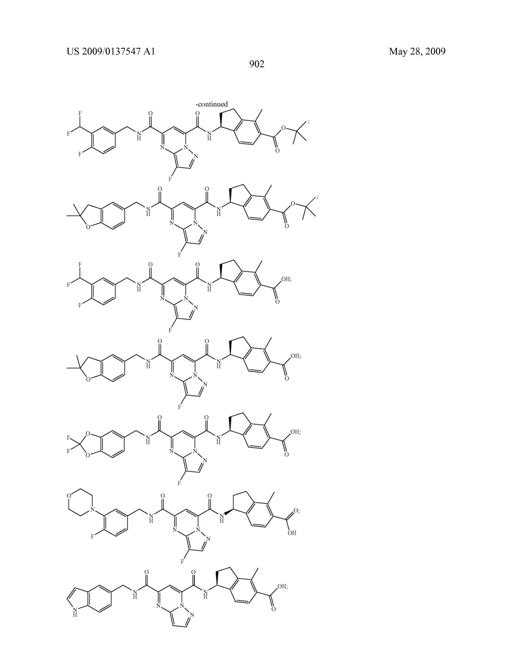 Heterobicyclic metalloprotease inhibitors - diagram, schematic, and image 903