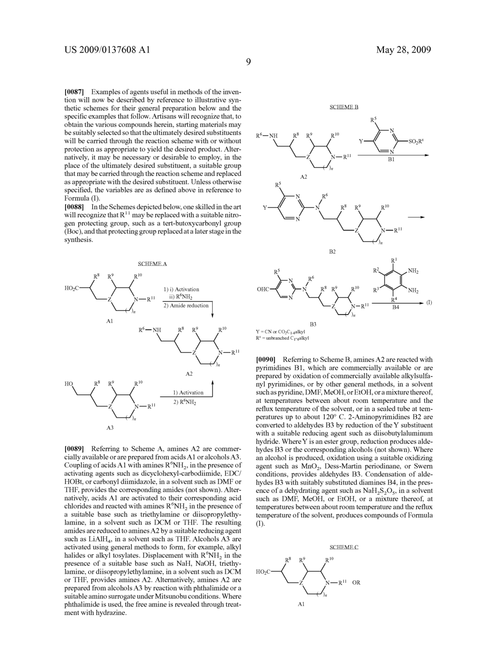 Benzoimidazol-2-yl pyrimidines and pyrazines as modulators of the histamine H4 receptor - diagram, schematic, and image 10