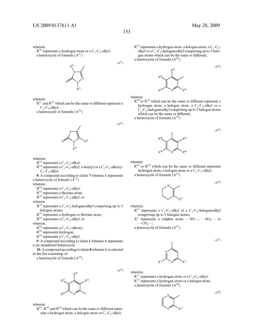 Fungicide N-Cyclopropyl-Sulfonylamide Derivatives - diagram, schematic, and image 154