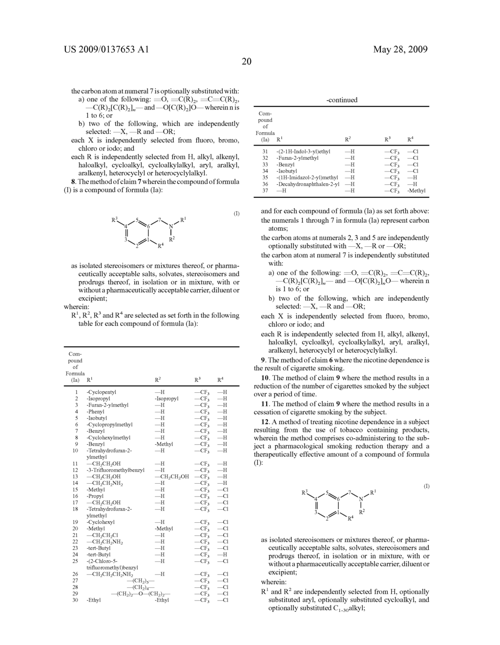 SUBSTITUTED BENZYLAMINES AS CYP2A INHIBITORS AND USES THEREOF TO TREAT NICOTINE DEPENDENCE - diagram, schematic, and image 21