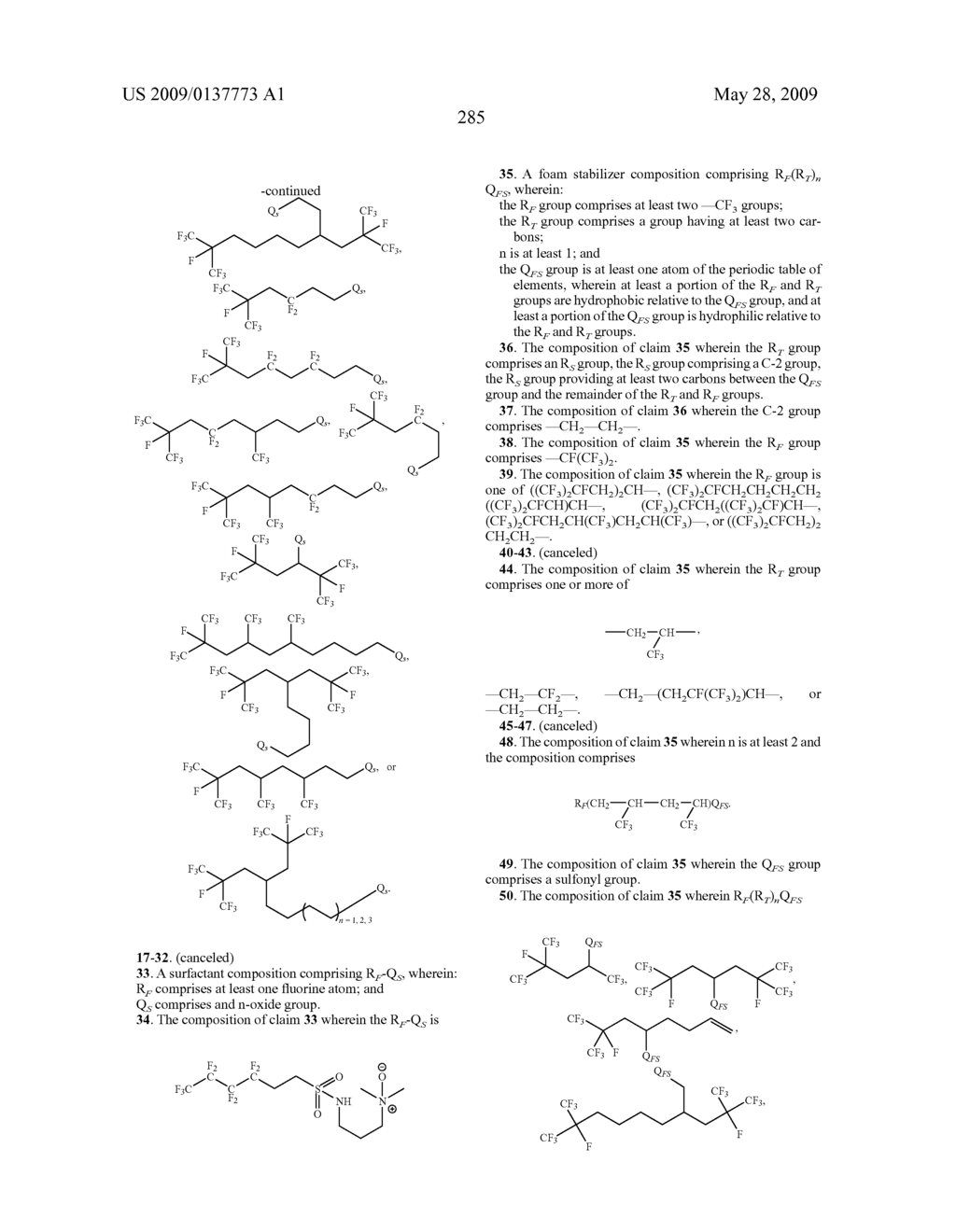 Production Processes and Systems, Compositions, Surfactants, Monomer Units, Metal Complexes, Phosphate Esters, Glycols, Aqueous Film Forming Foams, and Foam Stabilizers - diagram, schematic, and image 288