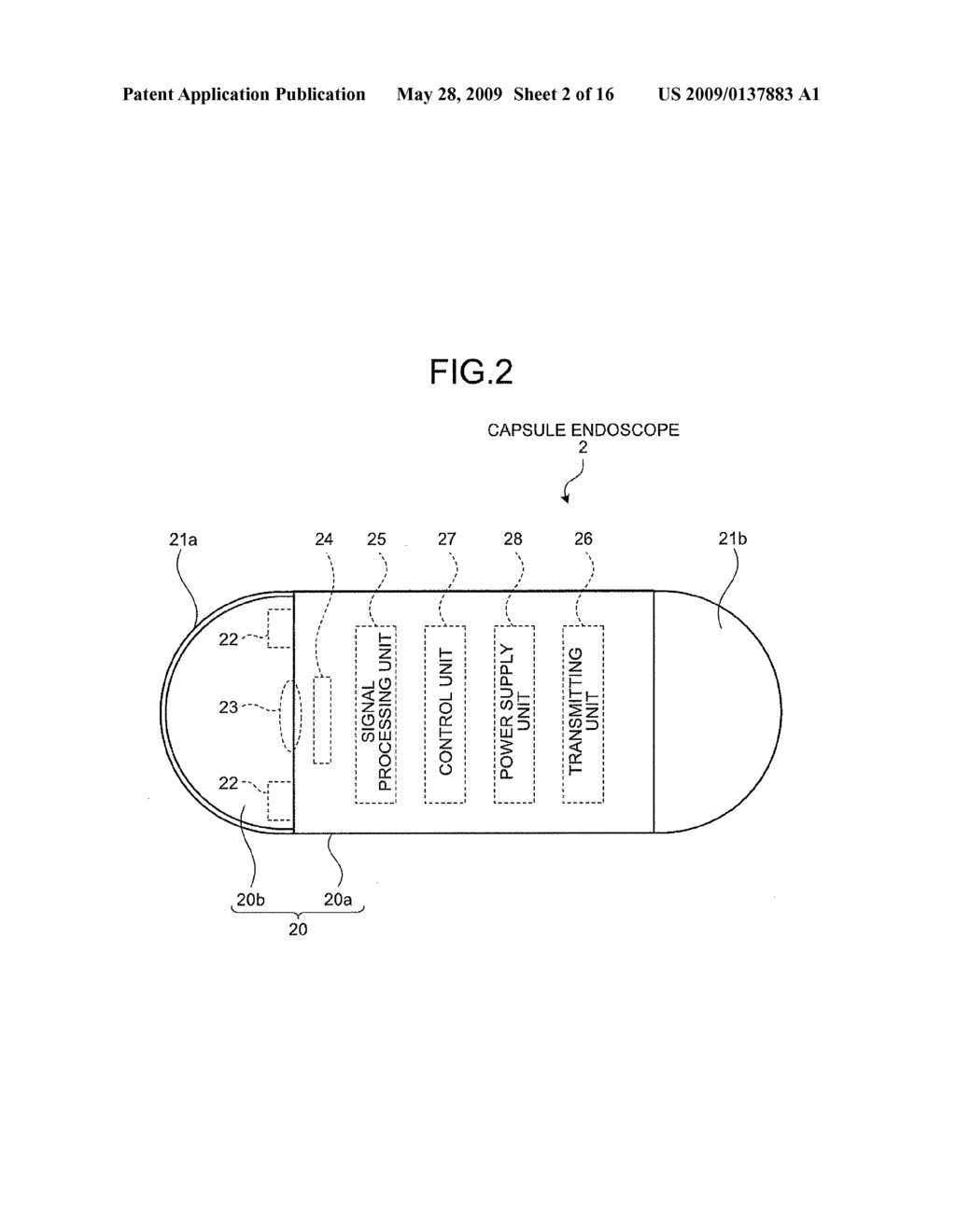 CAPSULE MEDICAL SYSTEM AND BIOLOGICAL INFORMATION ACQUIRING METHOD - diagram, schematic, and image 03