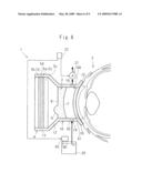 Ophthalmic laser treatment device diagram and image