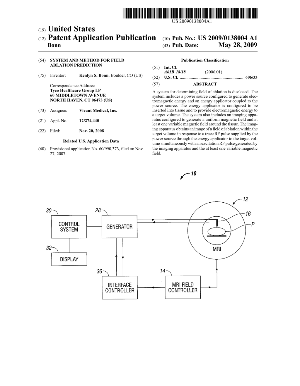 System and Method for Field Ablation Prediction - diagram, schematic, and image 01