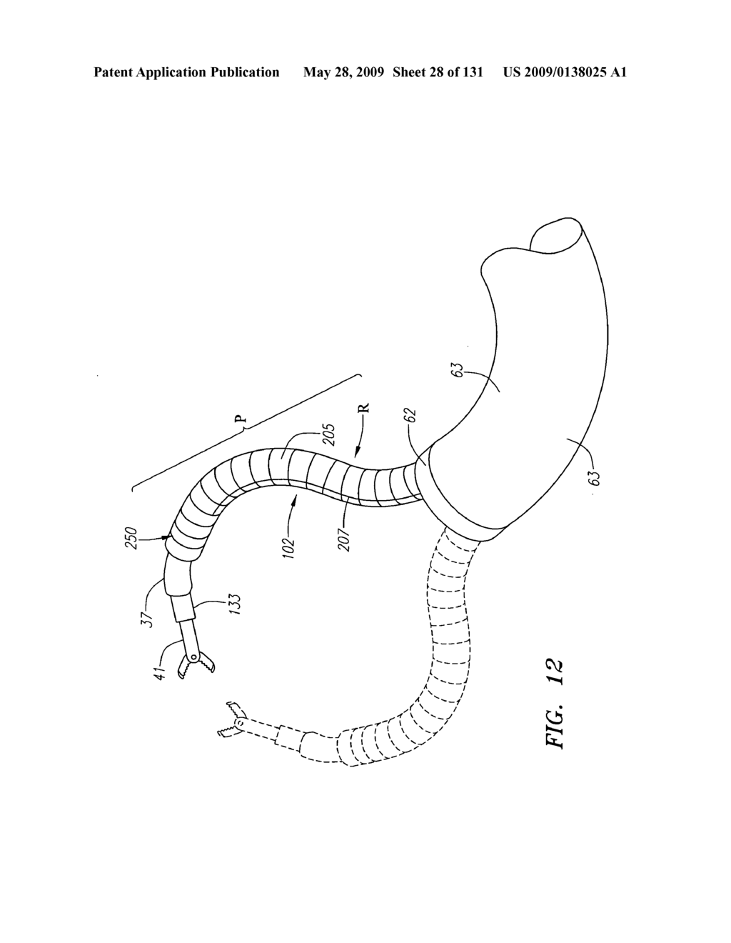 APPARATUS SYSTEMS AND METHODS FOR FORMING A WORKING PLATFORM OF A ROBOTIC INSTRUMENT SYSTEM BY MANIPULATION OF COMPONENTS HAVING CONTROLLABLY RIGIDITY - diagram, schematic, and image 29