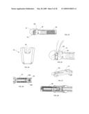 Suture passing instrument and method diagram and image